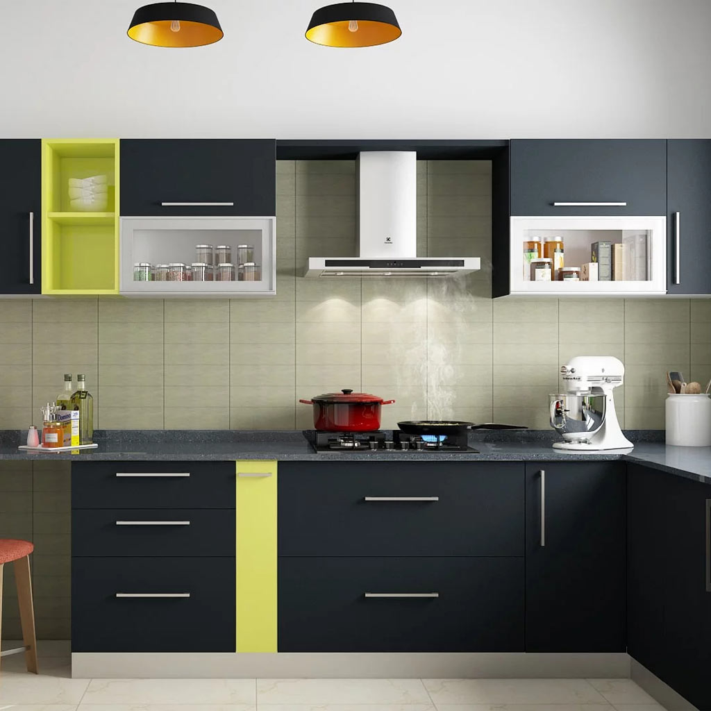 Indian House Design with a Modern Kitchen   Best Modular Kitchen ...